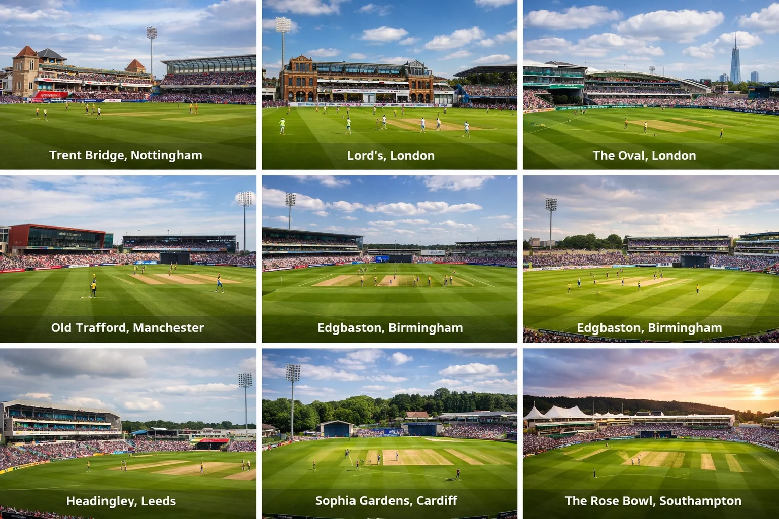 Trent Rockets Venues