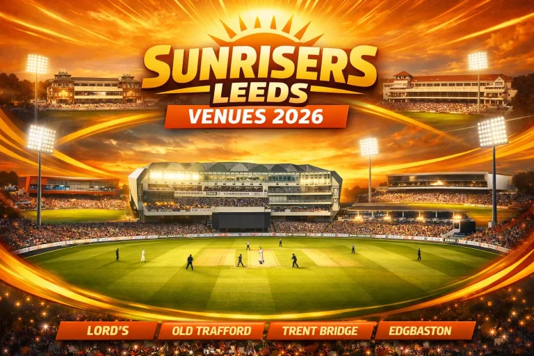 Sunrisers Leeds Venues 2026