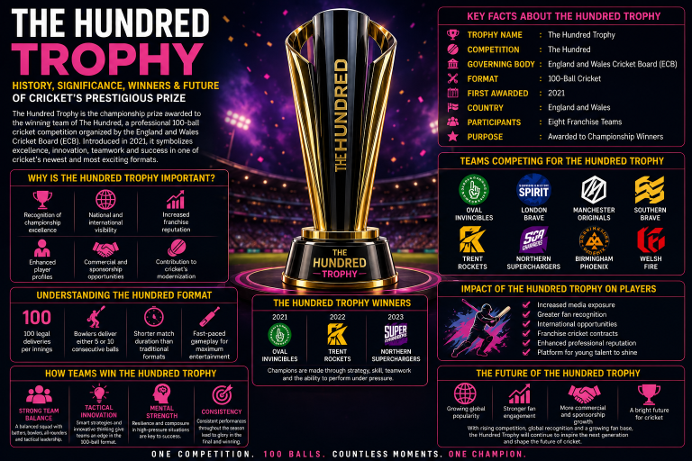 The Hundred Trophy: History, Significance, Winners, and the Future of Cricket’s Prestigious Prize